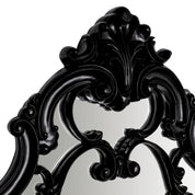 Mirror Chippendale black finish