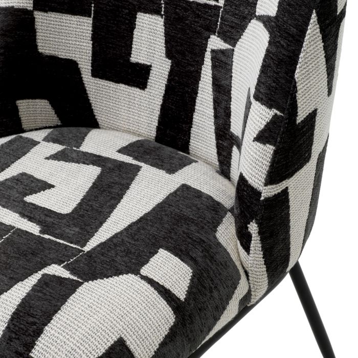 Dining Chair Caleb brooklyn black