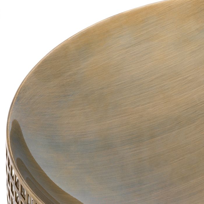 Bowl Sterling S vintage brass finish