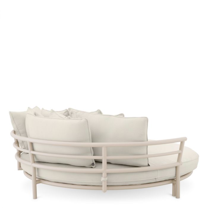 Cama de exterior Laguno sand lewis blanquecino/gris