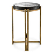 Side Table Claremont vintage brass finish