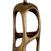 Table Lamp Kearny vintage brass finish incl shade