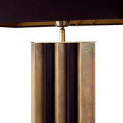 Table Lamp Belize vintage brass finish incl shade
