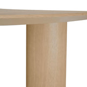 Dining Table Bergman L natural oak veneer