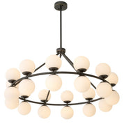 Chandelier Hutchinson bronze highlight finish