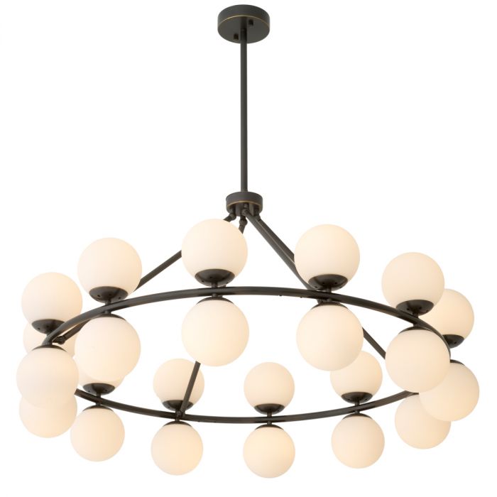Chandelier Hutchinson bronze highlight finish