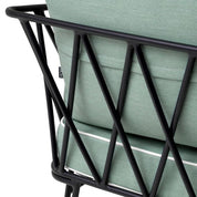 Silla de exterior Clifton Blaise azul claro