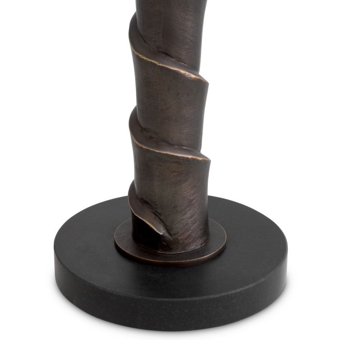 Floor Lamp Riverbank bronze highlight finish incl shade