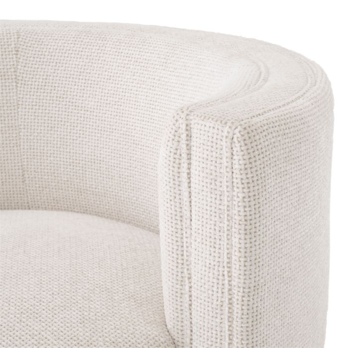 Swivel Chair Amanda lyssa off-white
