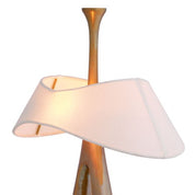 Table Lamp Gianfranco vintage brass finish incl shade