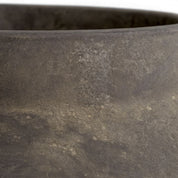 Jarrón Moon Jar acabado topo L