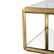 Side Table Callum brushed brass finish