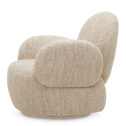 Swivel Chair Madrone bouclé sonata cream