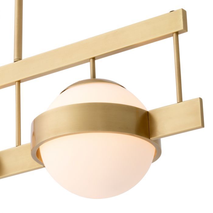 Chandelier Biba antique brass finish
