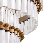 Chandelier Scottsdale antique brass finish