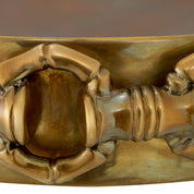 Bowl Clementine vintage brass finish