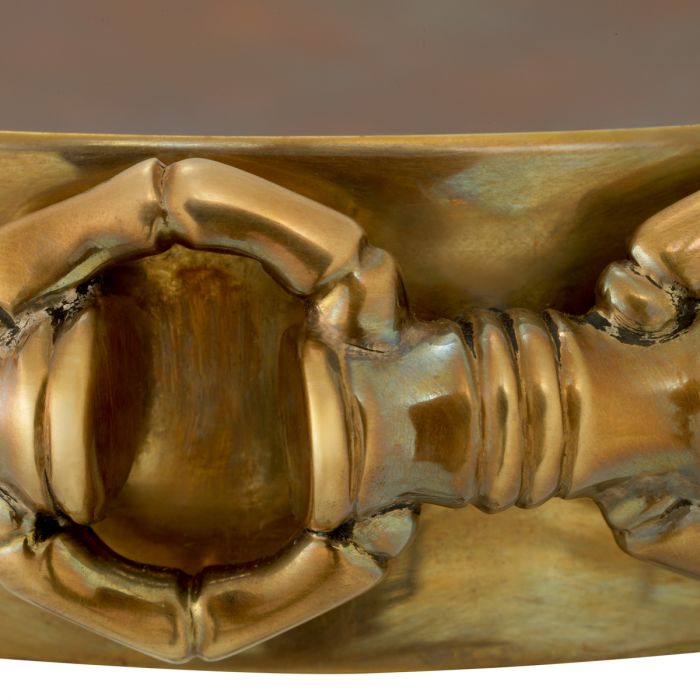 Bowl Clementine vintage brass finish