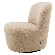 Swivel Chair Doria canberra sand