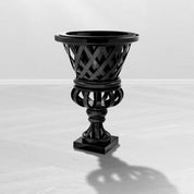 Planter Cypress Gardens piano black finish