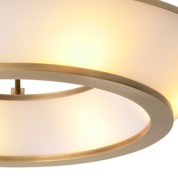Ceiling Lamp Ferette antique brass finish