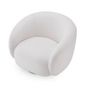 Swivel Chair Brice avalon white