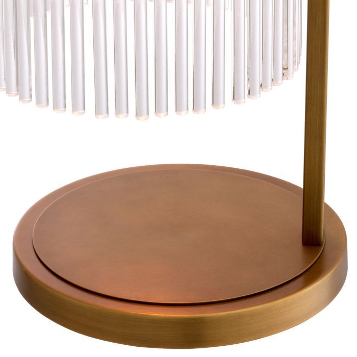 Table Lamp Carnero antique brass finish