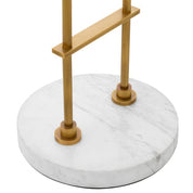 Floor Lamp Kaiser antique brass finish