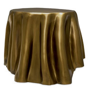Side Table Chabot vintage brass finish
