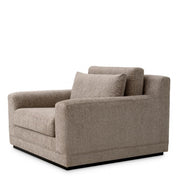 Chair Manhattan hunt chenille taupe