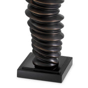 Table Lamp Miro bronze highlight finish incl shade