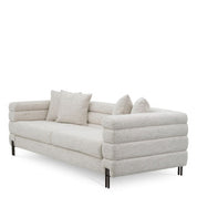 Sofa York seashell off-white bronze finish