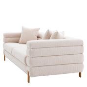Sofa York bouclé cream