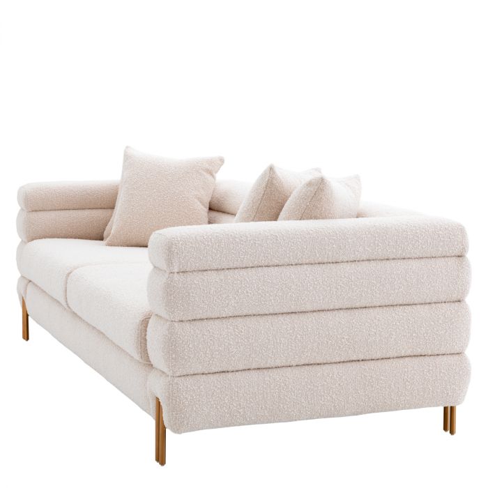 Sofa York bouclé cream