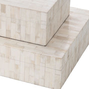 Caja Scoop S hueso natural