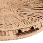 Tray Vimini L natural rattan