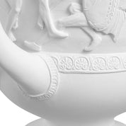 Jarrón Hydria acabado blanco