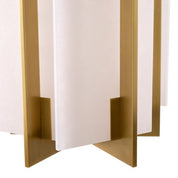 Chandelier Lugano antique brass finish