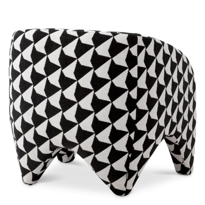 Chair Toledo zenith black and white