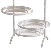 Cake standard Encore silver lacquered finish