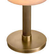 Table Lamp Kayla antique brass finish