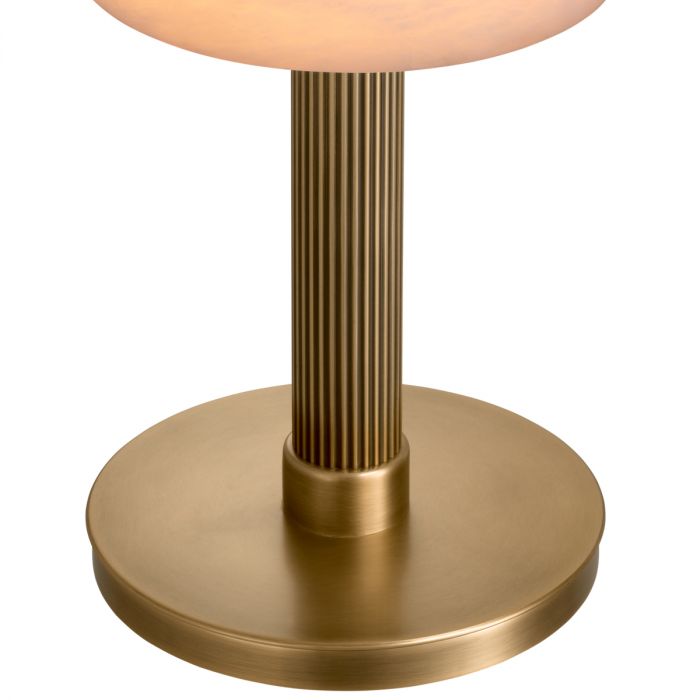 Table Lamp Kayla antique brass finish
