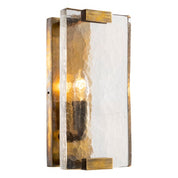 Wall Lamp James vintage brass finish