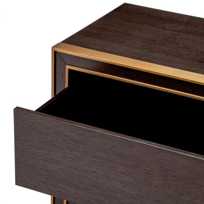 Drawer Dresser Camelot S brown oak veneer