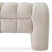 Bench Taranto cascade off-white