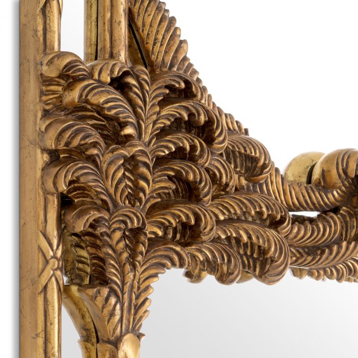 Mirror Le Royal antique gold