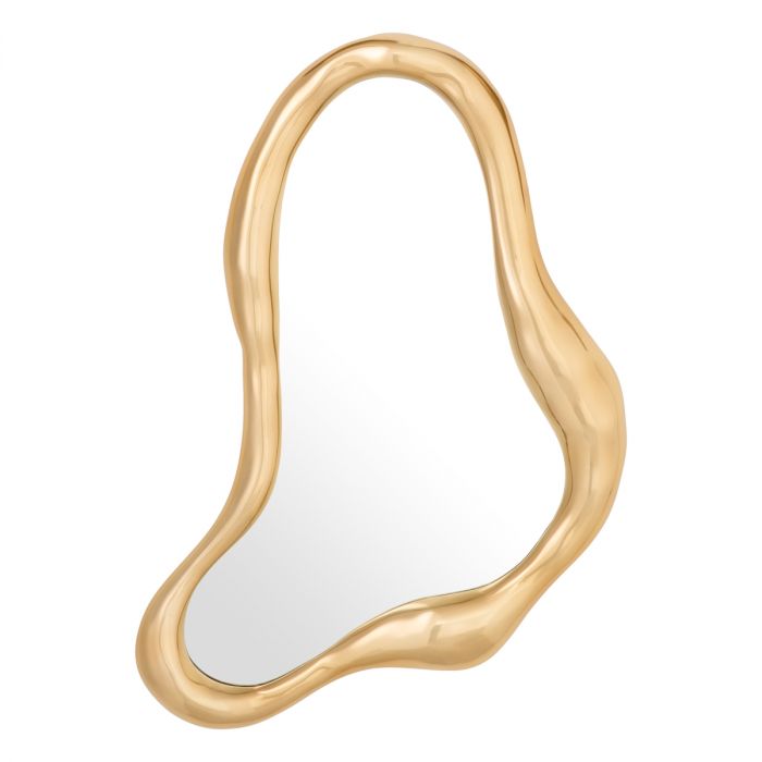 Mirror Viterbo gold finish set of 3