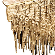 Table Object Grove polished brass