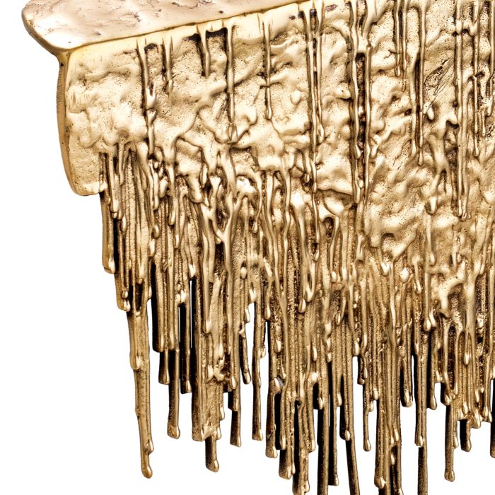 Table Object Grove polished brass