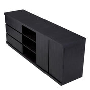 Dresser Crosby charcoal grey oak veneer