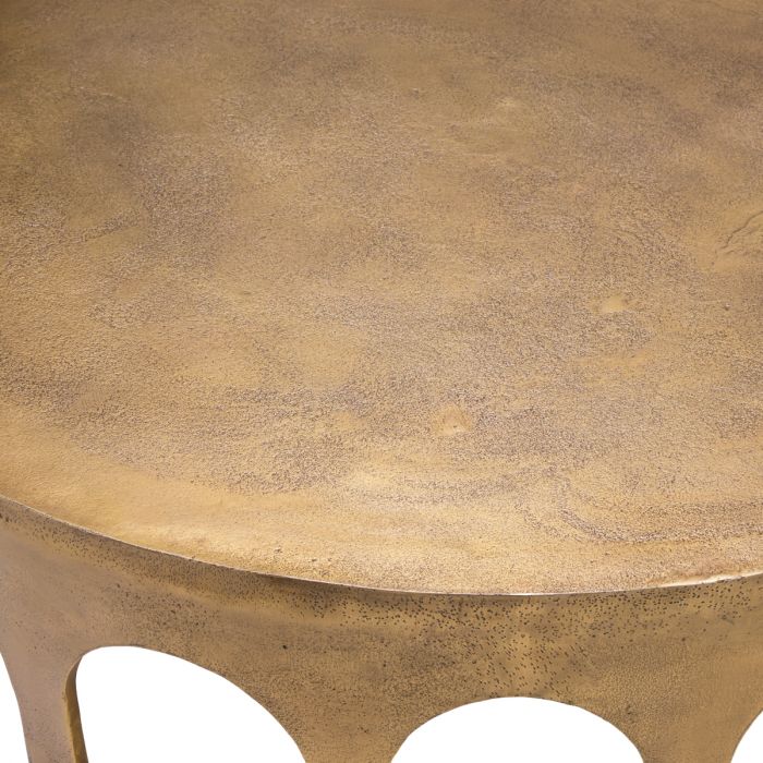 Coffee Table Gardini vintage brass finish